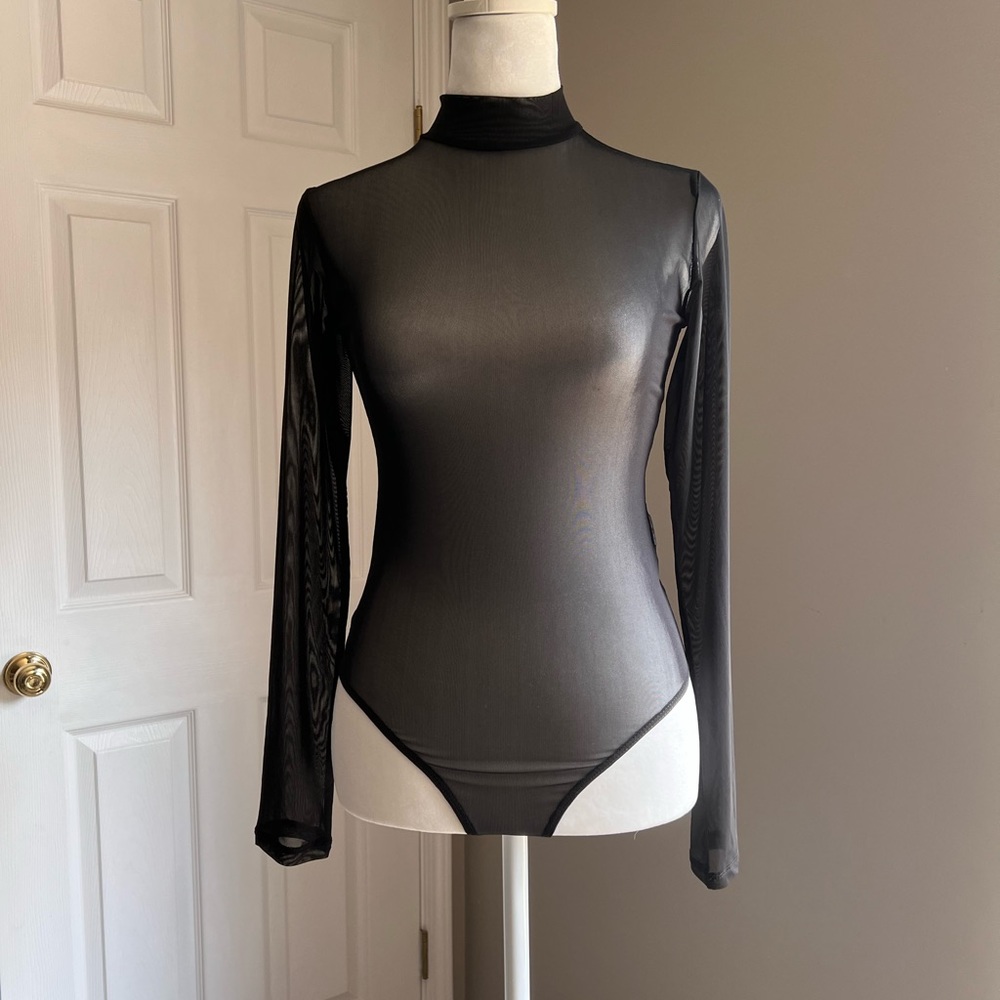 NEW tule bodysuit in size S